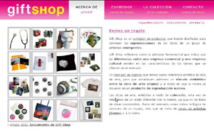 giftSHOP reproduce obras originales...